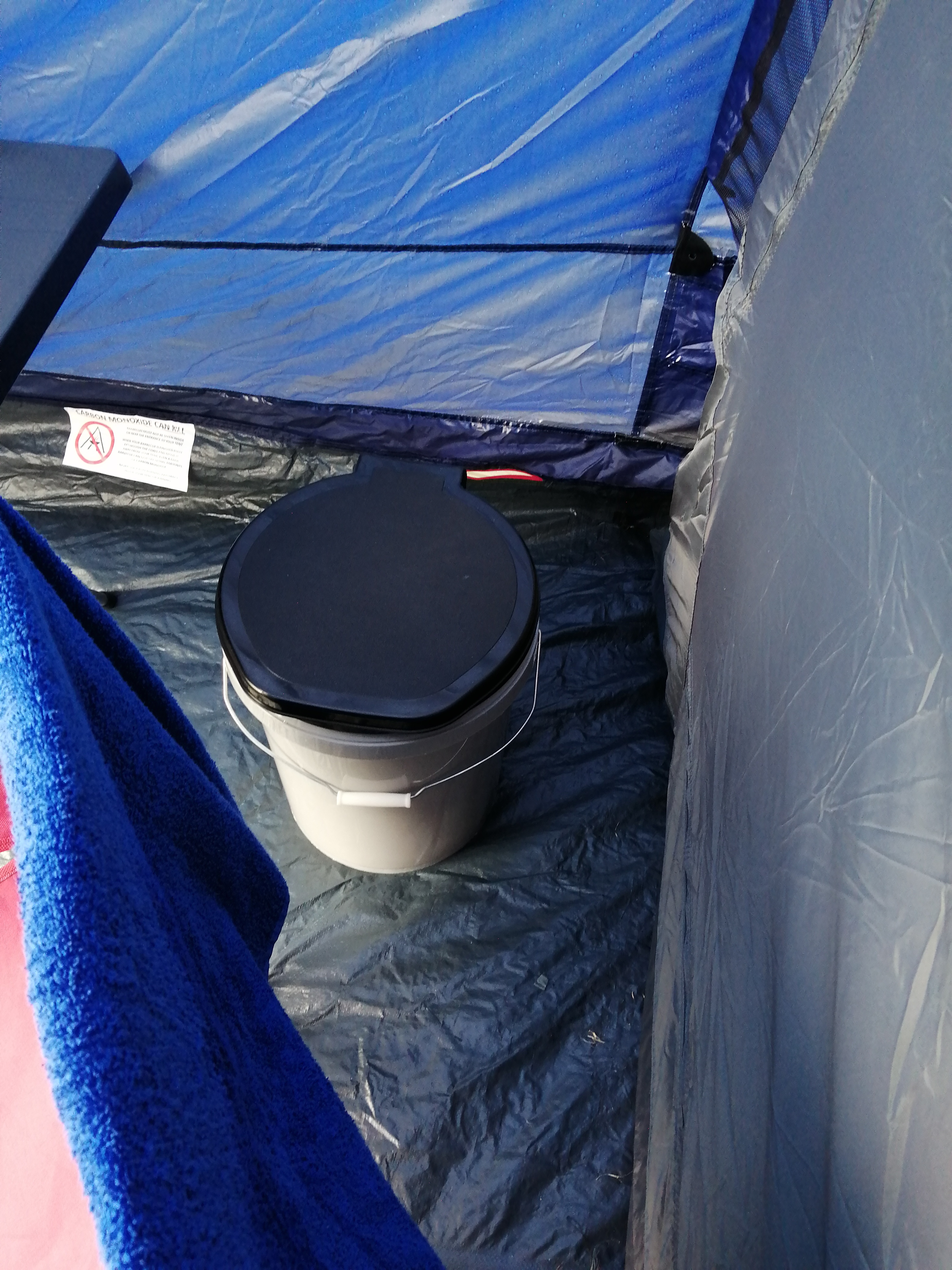 Mr Grumpy, the Tent, and the Bucket of Truth